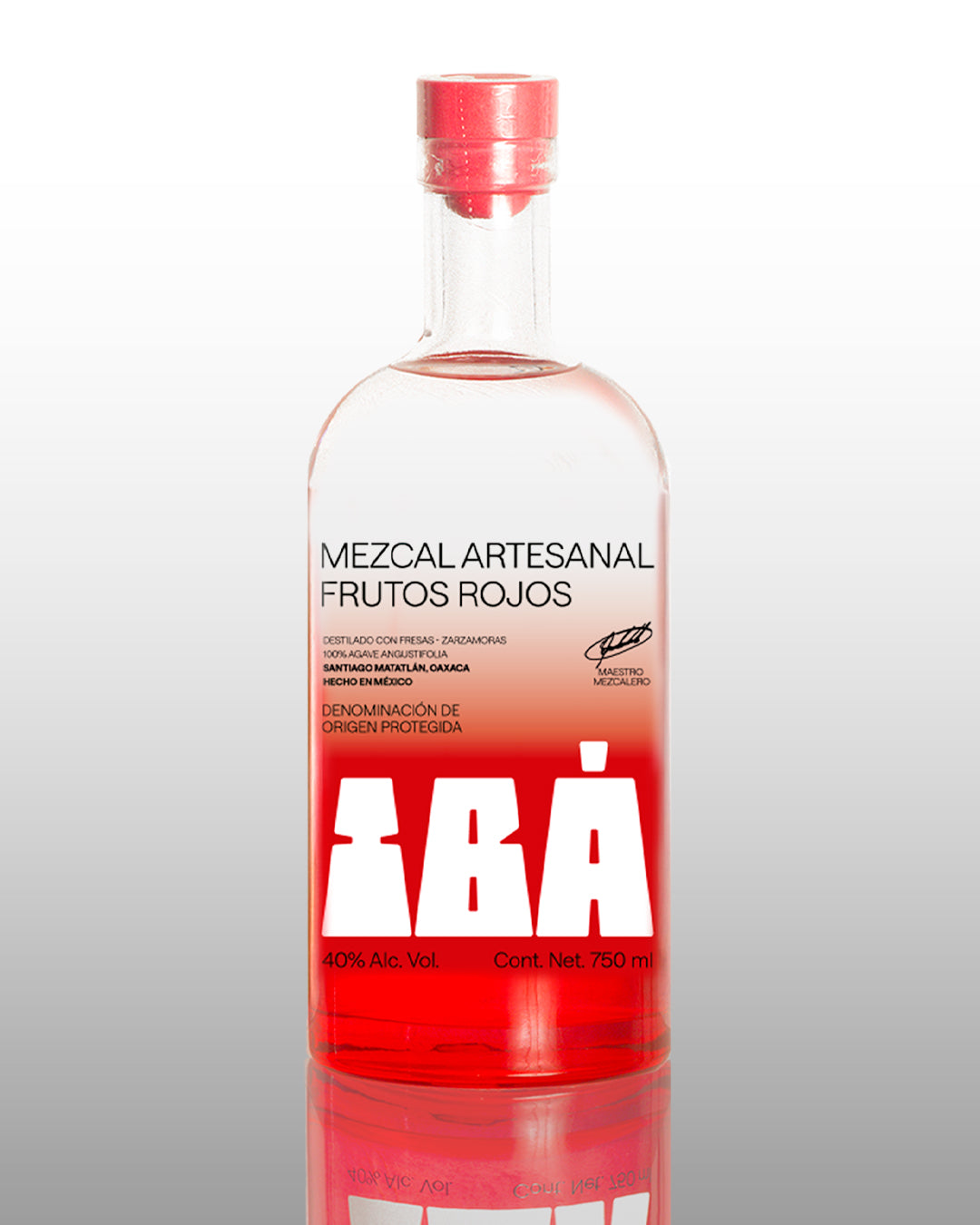Mezcal Espadín joven infusión de frutos rojos 40° 750ml