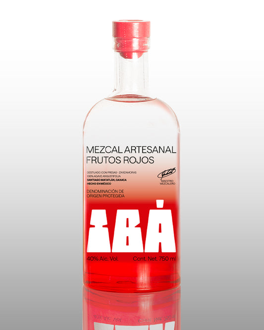 Mezcal Espadín joven infusión de frutos rojos 40° 750ml