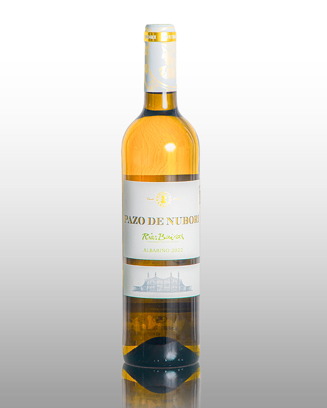 Vino blanco Pazo de Nubori Rías Baixas Albariño 750ml